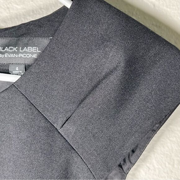 EVAN-PICONE perfect little black dress 🖤 BLACK LABEL 🖤 size 4 - Picture 5 of 7